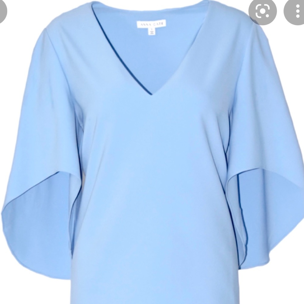 Anna Cate Silk Crepe Top